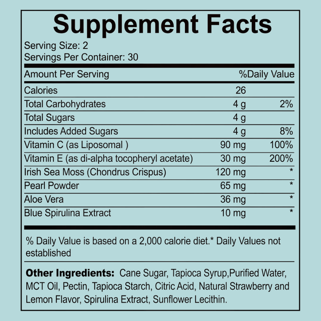 Sea Moss 16-In-1 Gummies